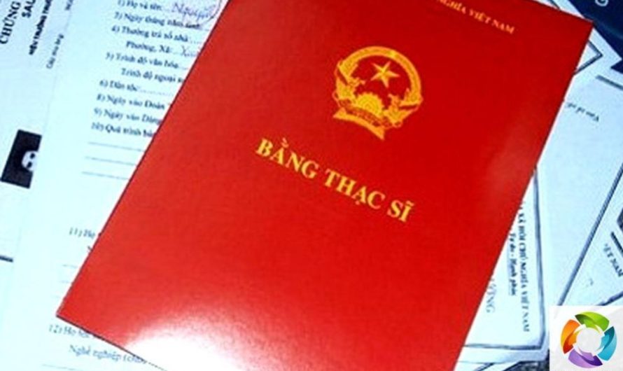 Làm bằng thạc sĩ – tiến sĩ phôi thật kèm 3 bản photo công chứng