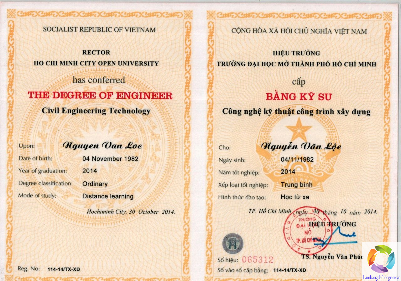 làm bằng đại học Mở