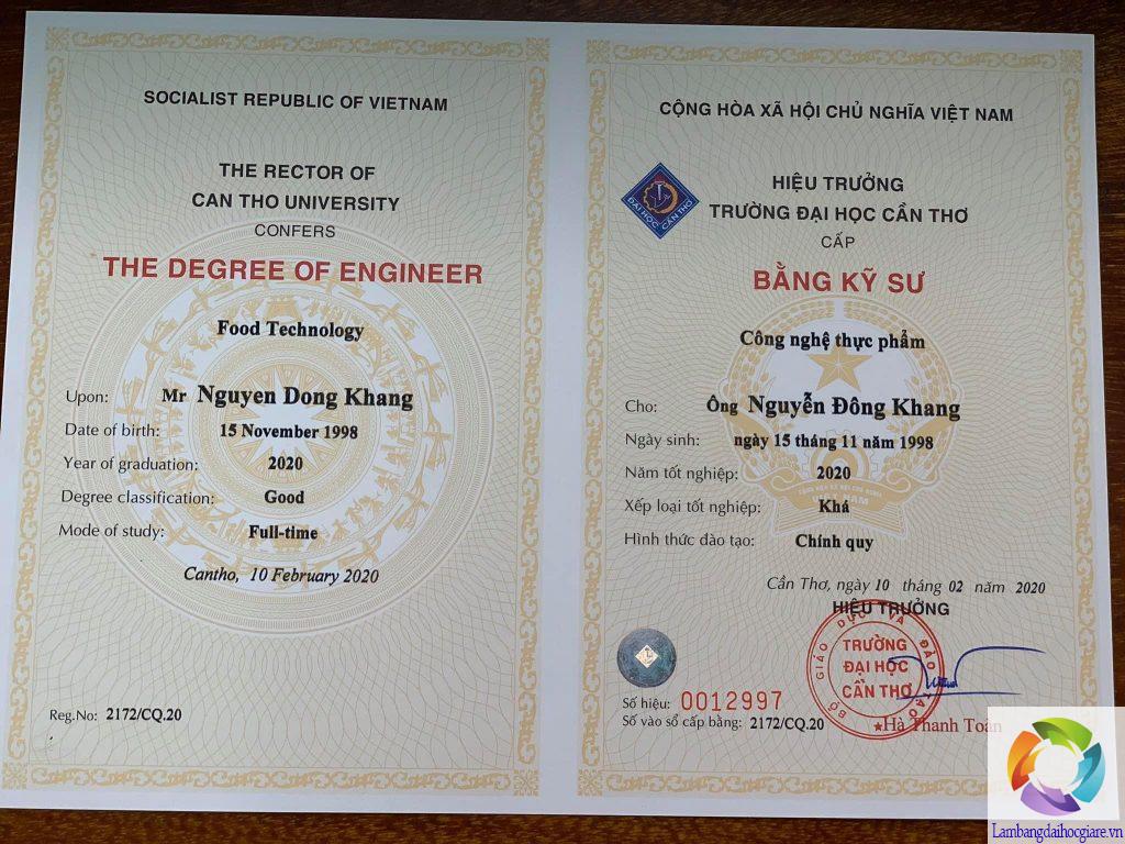 Làm bằng đại học giá 2 triệu