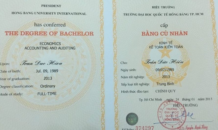 Làm bằng đại học Hồng Bàng uy tín cam kết bảo mật thông tin