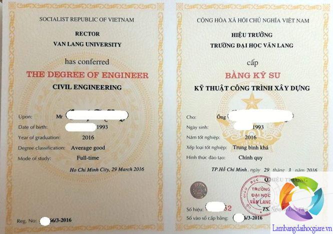 làm bằng đại học văn lang