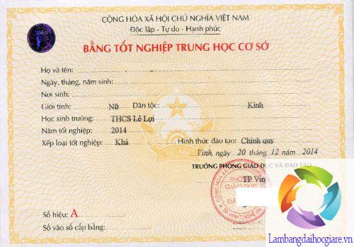 làm bằng cấp 2