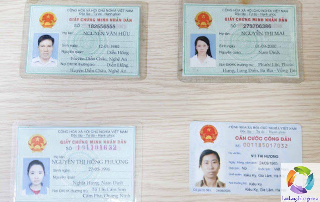 làm giấy tờ giả