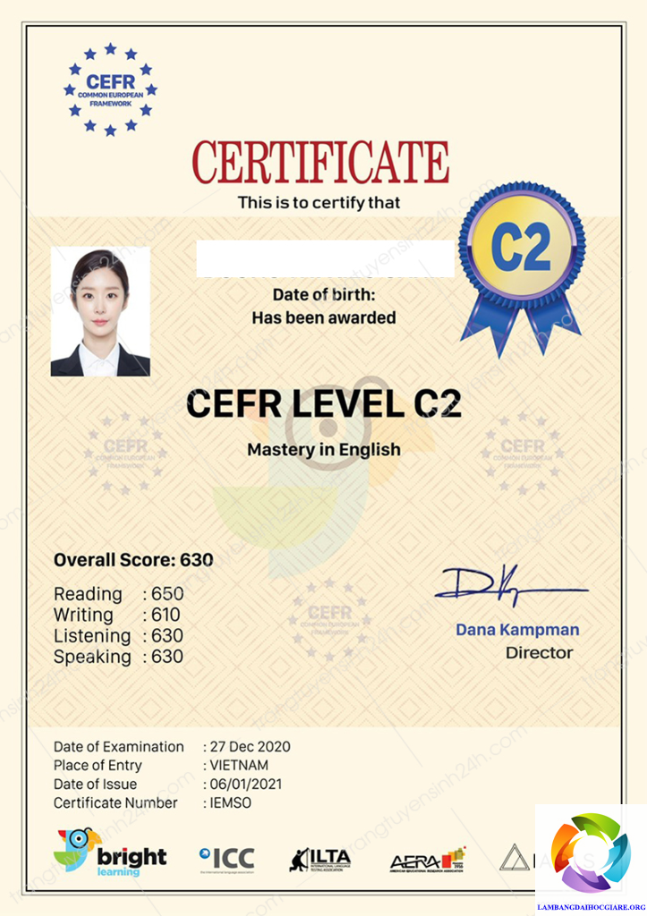 Chứng chỉ năng lực ngoại ngữ khung châu Âu (CEFR)