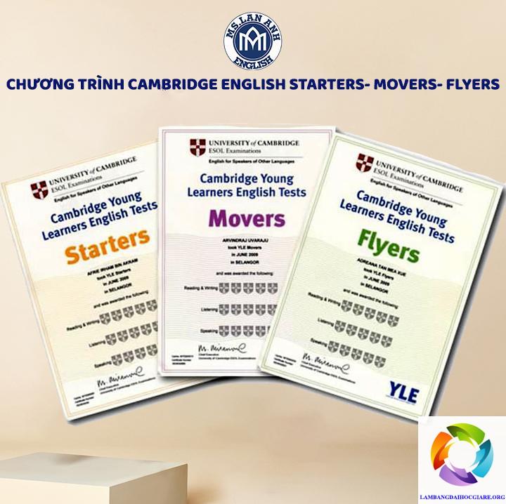 Hệ thống chứng chỉ tiếng Anh của Cambridge ESOL