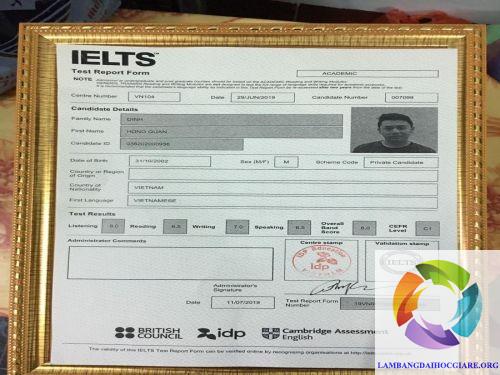 Làm Chứng Chỉ IELTS