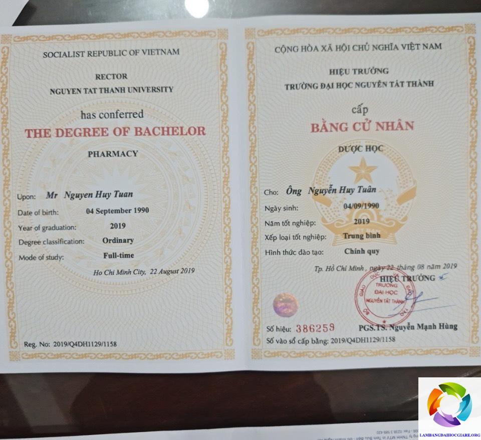 Làm bằng đại học tại Bình Dương