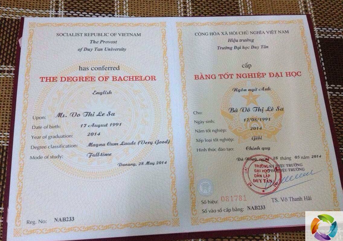 làm bằng đại học tại đà nẵng