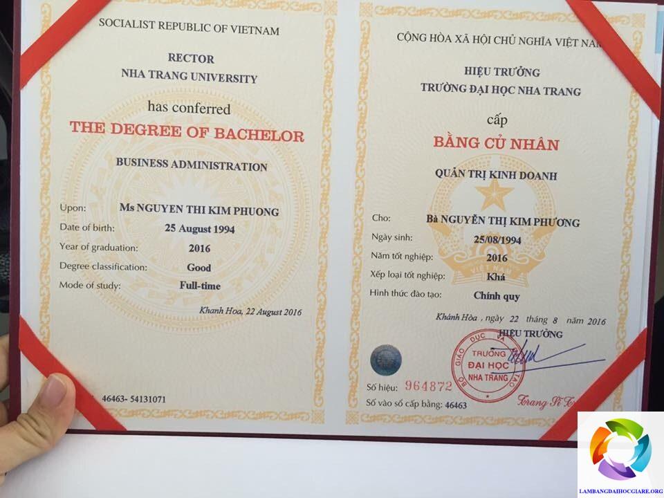 làm bằng đại học tại hà nội