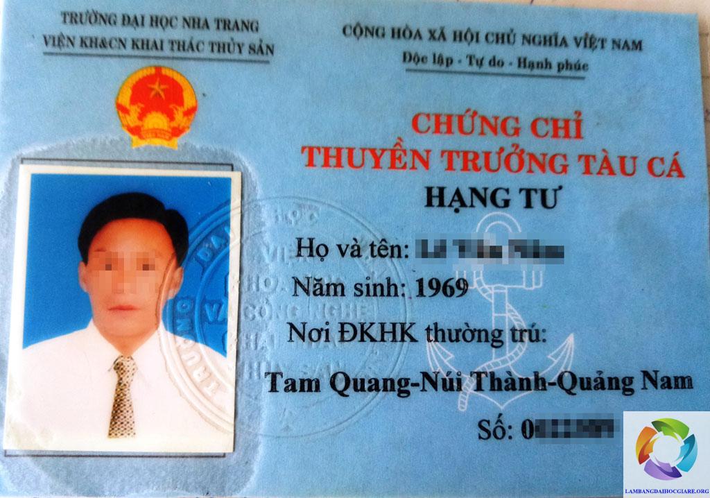Làm Bằng Thuyền Trưởng