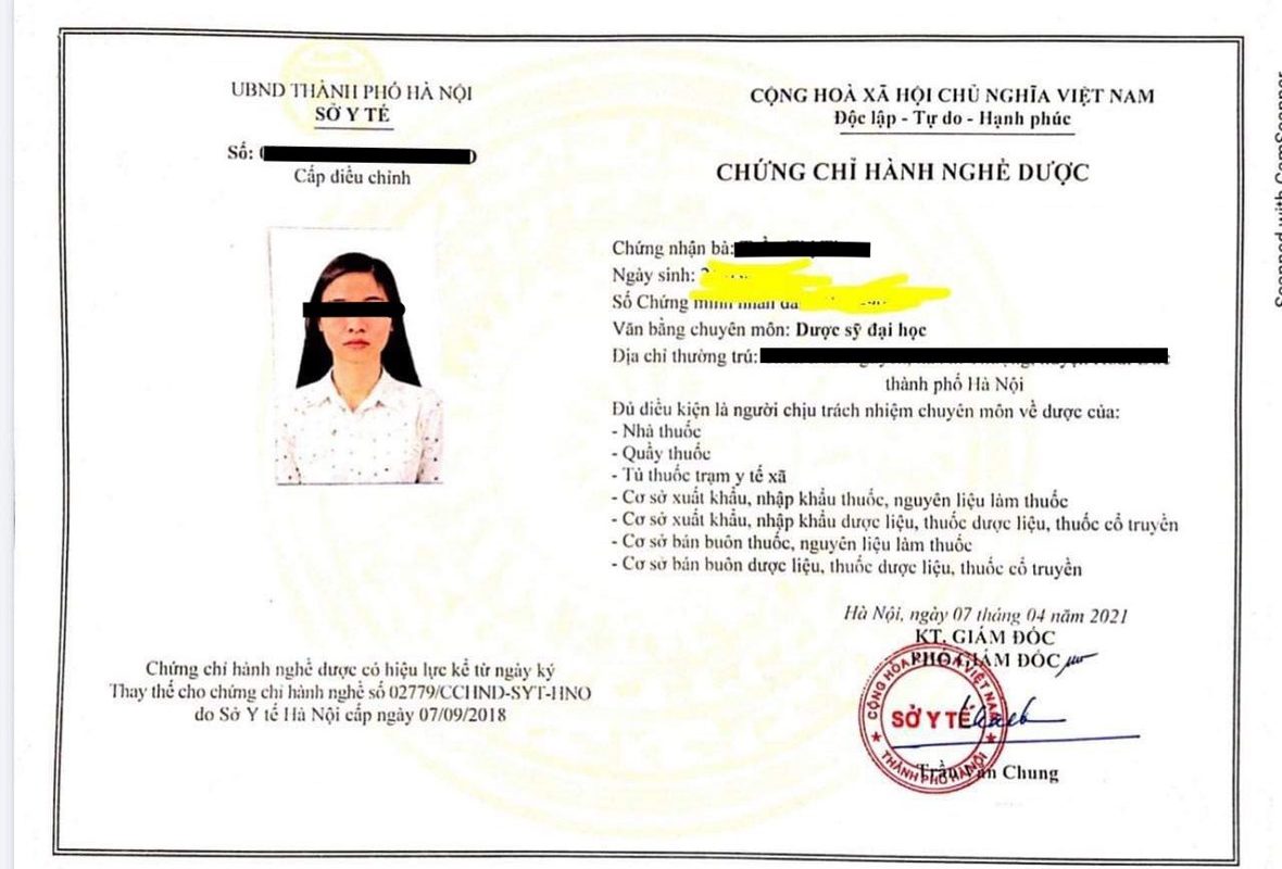 Làm Chứng Chỉ Hành Nghề Dược