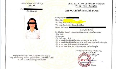 Làm Chứng Chỉ Hành Nghề Dược