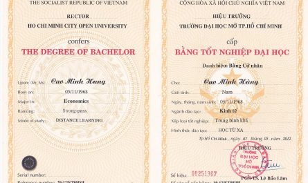 Kinh Nghiệm Làm Bằng Đại Học