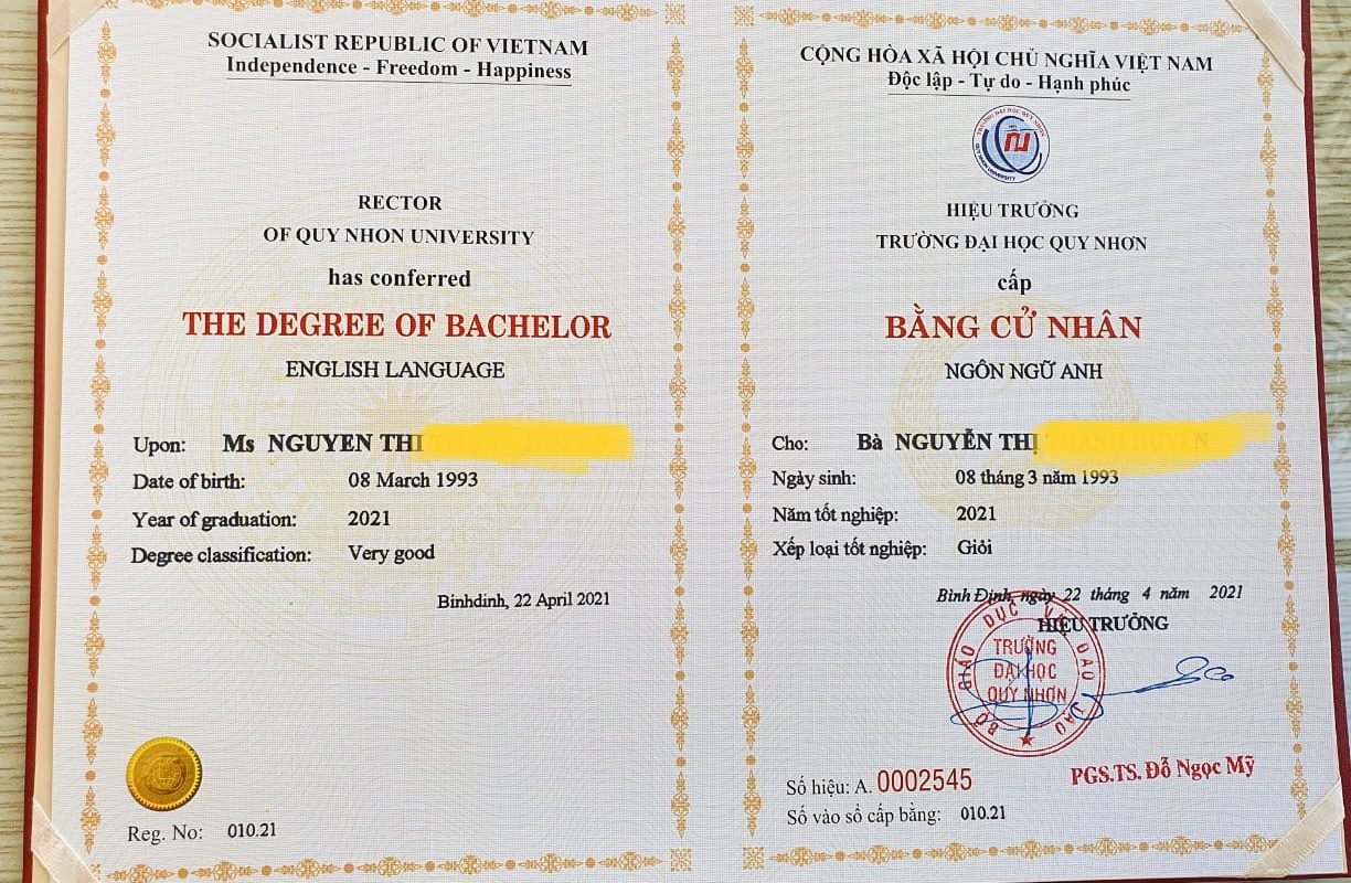 Làm Bằng Đại Học tại Bình Phước