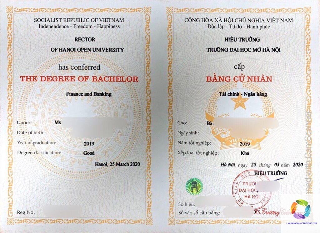 Những ưu điểm của việc làm bằng đại học từ phôi thật