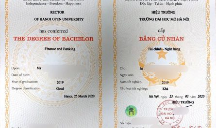 Những ưu điểm của việc làm bằng đại học từ phôi thật