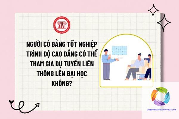 bằng cao đẳng có được học lên đại học không - Hình 4