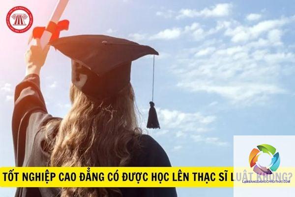 bằng cao đẳng có được học thạc sĩ không - Hình 5