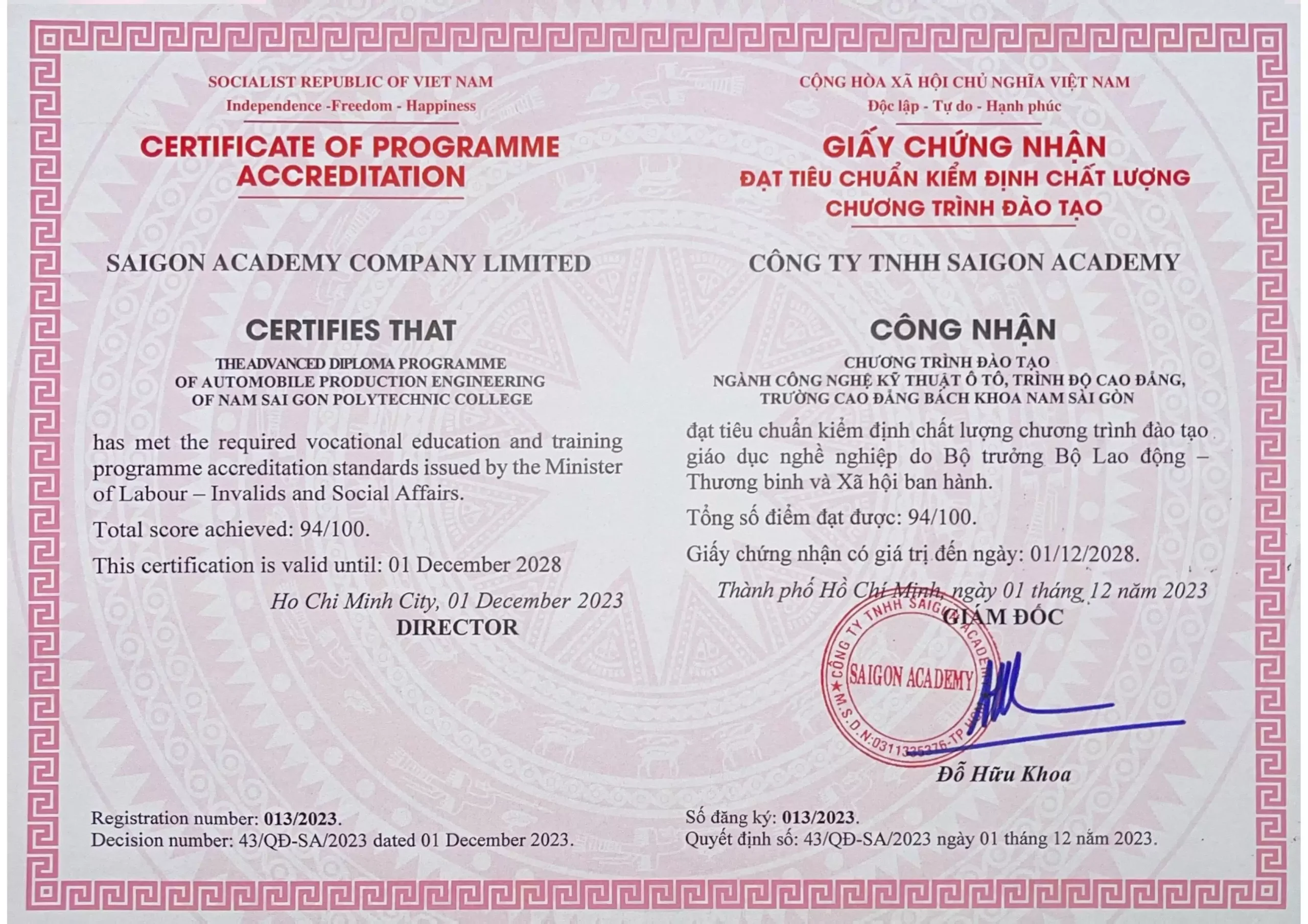 bằng cao đẳng công nghệ ô tô - Hình 3