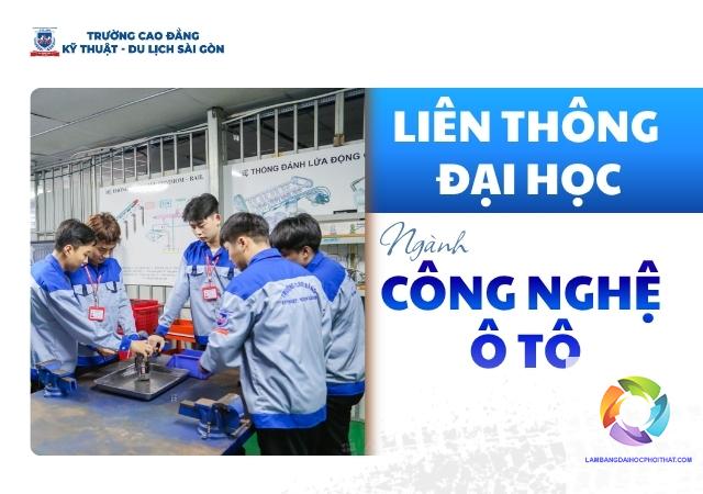 bằng cao đẳng công nghệ ô tô có liên thông đại học được không - Hình 3
