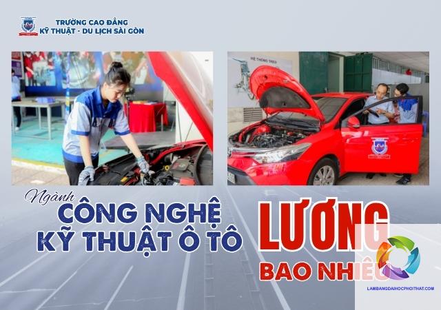 bằng cao đẳng công nghệ ô tô lương bao nhiêu - Hình 3