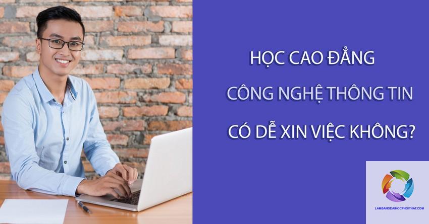 bằng cao đẳng công nghệ thông tin có dễ xin việc không - Hình 2