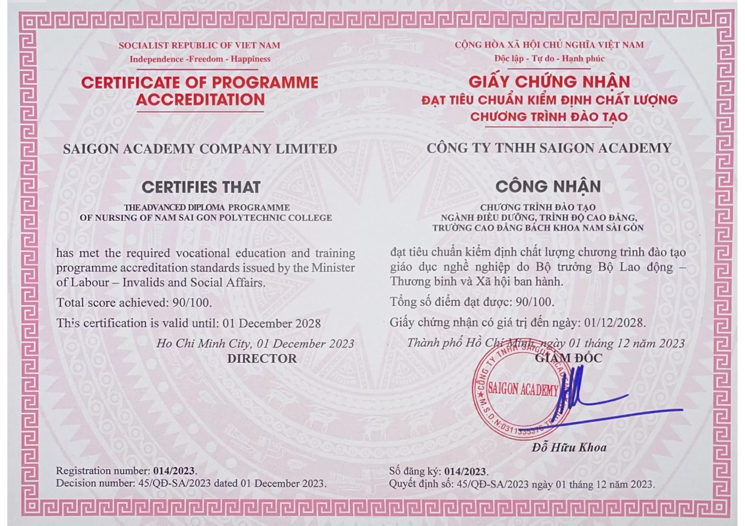 bằng cao đẳng điều dưỡng học mấy năm - Hình 3
