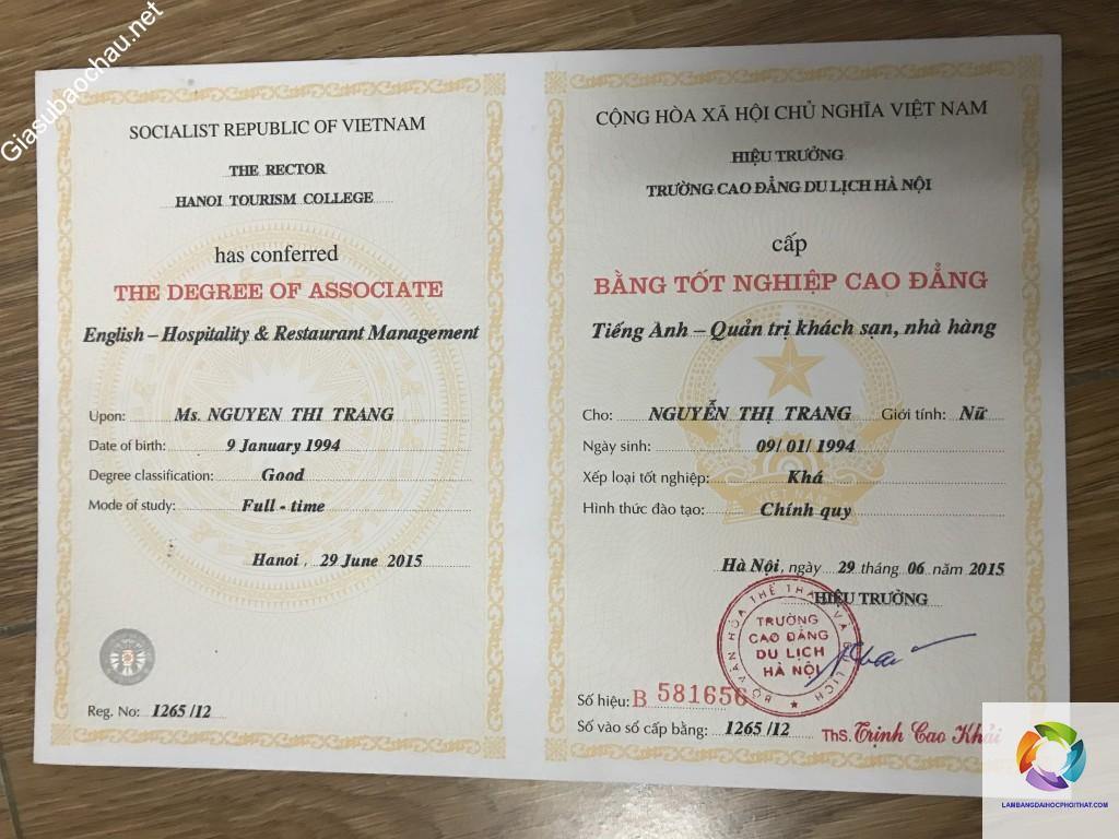 bằng cao đẳng du lịch là gì - Hình 4