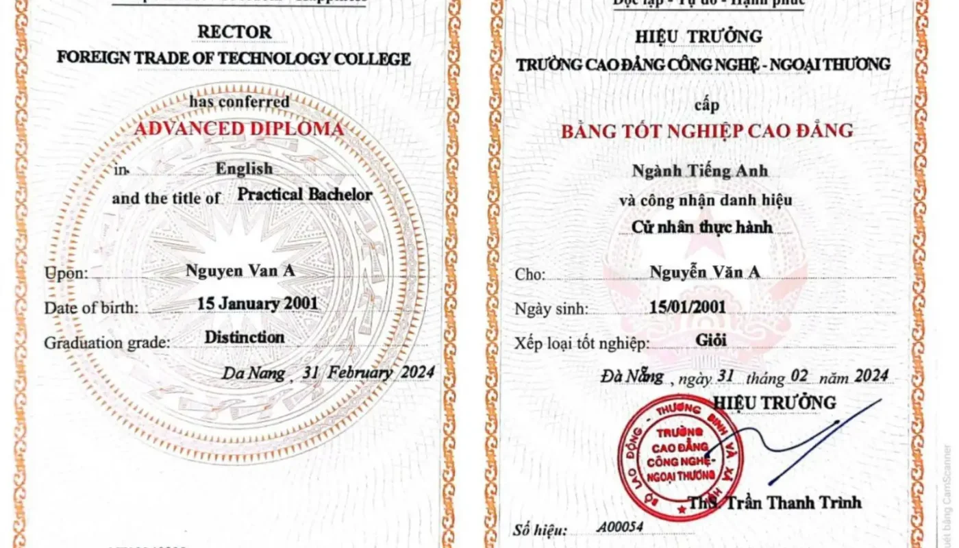 bằng cao đẳng logistics là gì