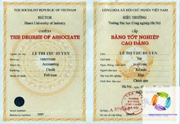 bằng cao đẳng nghề là gì