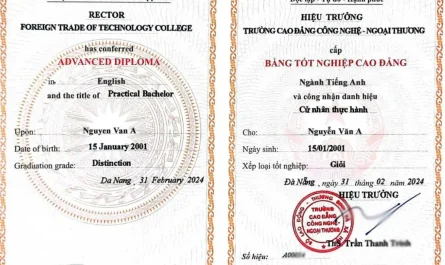 bằng cao đẳng ngôn ngữ trung