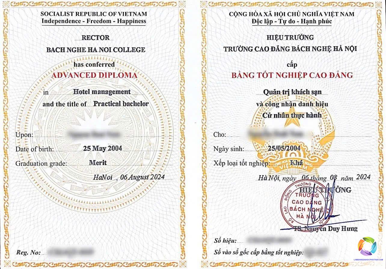 bằng cao đẳng quản trị khách sạn là gì - Hình 1