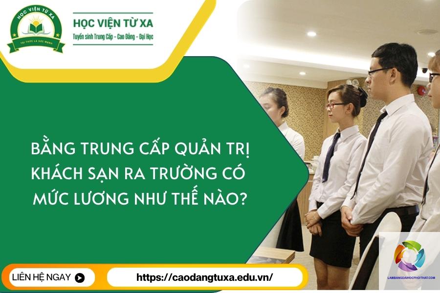 bằng cao đẳng quản trị khách sạn lương bao nhiêu - Hình 3