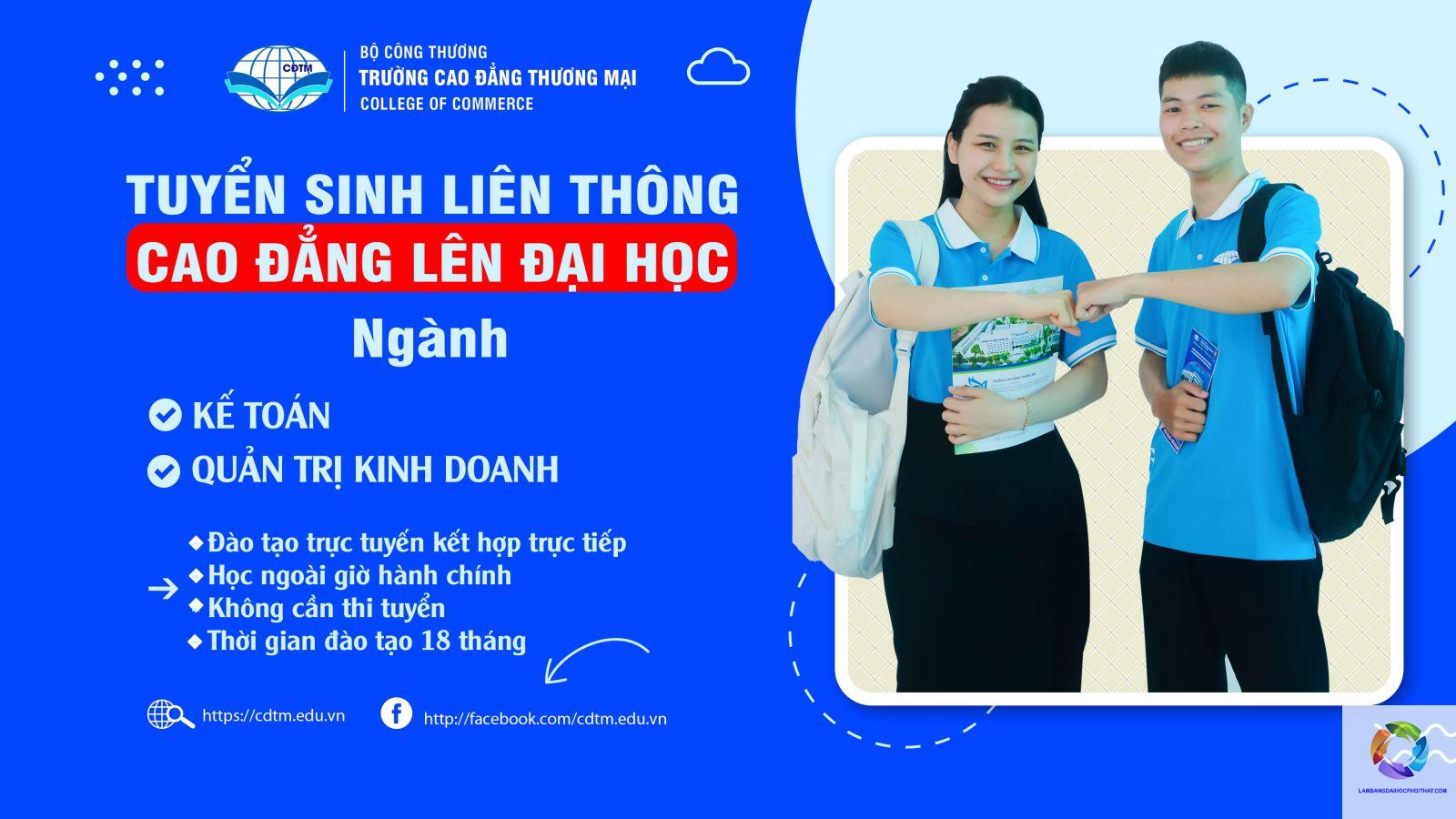 bằng cao đẳng thương mại điện tử có liên thông đại học được không - Hình 4