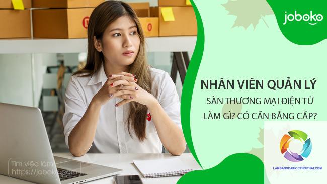 bằng cao đẳng thương mại điện tử làm quản trị sàn được không - Hình 2