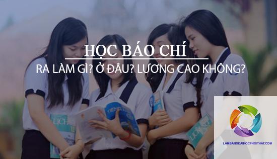 bằng đại học báo chí ra làm gì - Hình 4