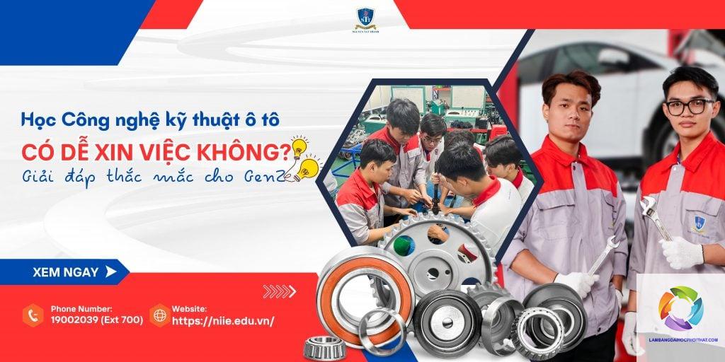 bằng đại học công nghệ ô tô có dễ xin việc không - Hình 2