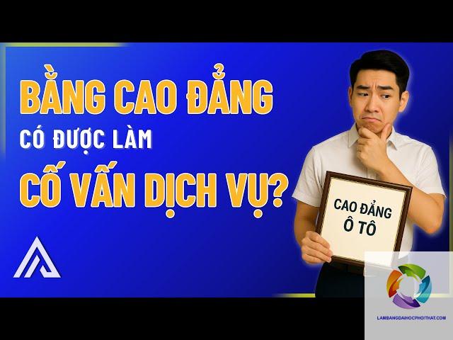 bằng đại học công nghệ ô tô làm cố vấn dịch vụ được không - Hình 1