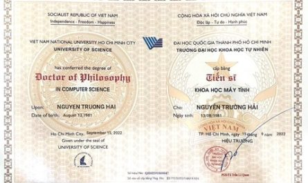 bằng đại học công nghệ sinh học học lên tiến sĩ được không