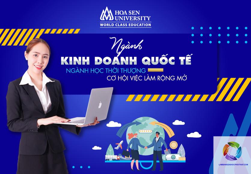 bằng đại học kinh doanh quốc tế ra làm gì - Hình 2