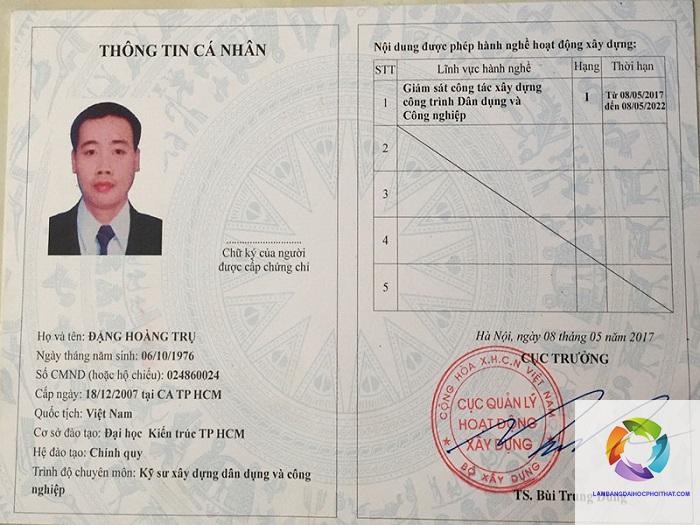 bằng đại học kỹ thuật xây dựng có thi chứng chỉ hành nghề được không - Hình 3