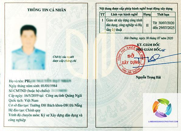bằng đại học kỹ thuật xây dựng có thi chứng chỉ hành nghề được không - Hình 5