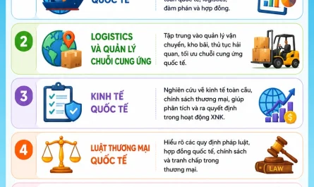 bằng đại học logistics làm xuất nhập khẩu được không