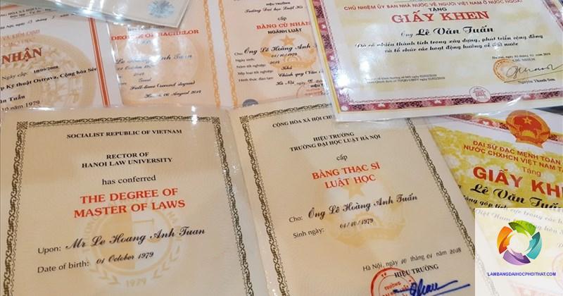 bằng đại học luật quốc tế học lên tiến sĩ được không