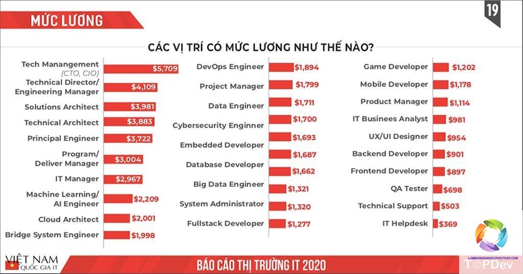 bằng đại học ngành công nghệ thông tin lương bao nhiêu - Hình 3