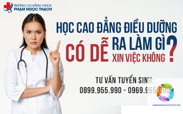 bằng đại học ngành điều dưỡng có dễ xin việc không