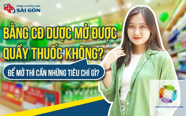 bằng đại học ngành dược mở nhà thuốc được không - Hình 4