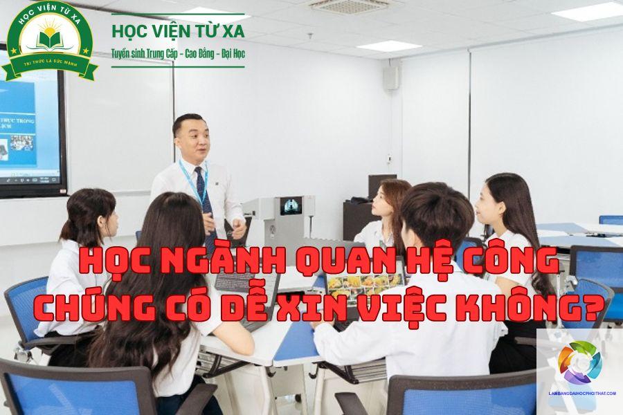 bằng đại học quan hệ công chúng có dễ xin việc không - Hình 2