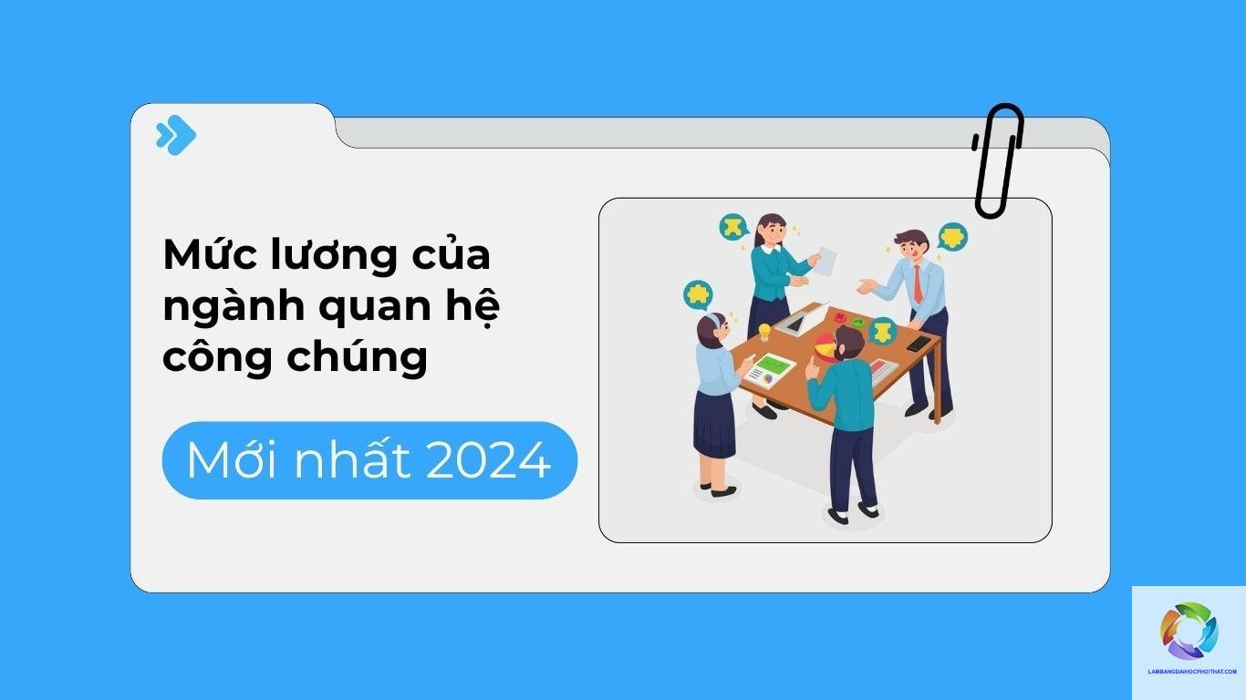 bằng đại học quan hệ công chúng lương bao nhiêu - Hình 4