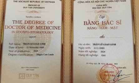bằng đại học răng hàm mặt học mấy năm